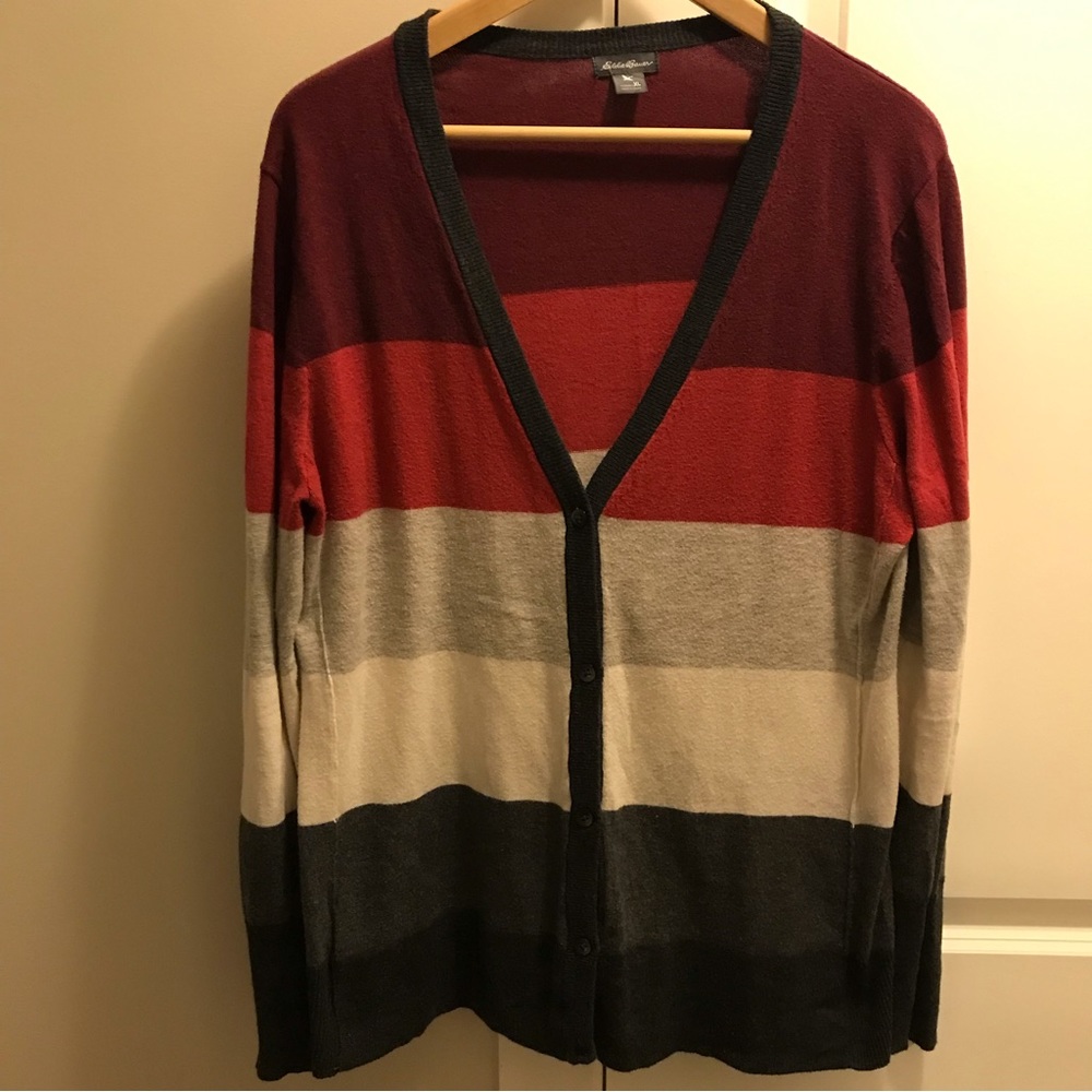 Eddie Bauer long length cardigan